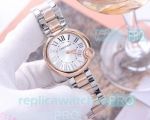 Best Clone Cartier Ballon Blanc de Rose Gold Bezel 2-Tone Rose Gold Ladies Watch